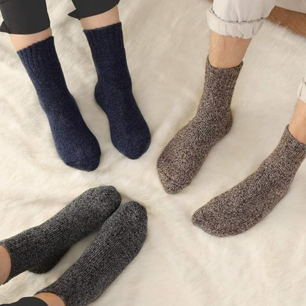 5 Paris Thermal Socks Winter Warm Socks - Picture 3 of 7
